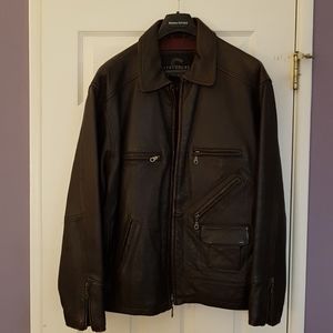My Favorite Brown Motorcycle Jacket